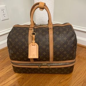 Louis Vuitton SacSports Boston Monogram Travel Bag